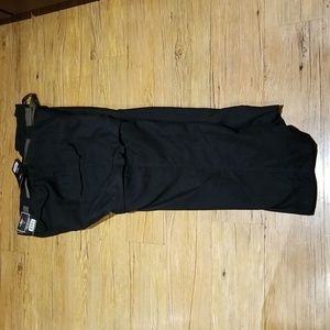 UteX Men's convertible pant to shorts black NWTS velcro pockets sz XXL